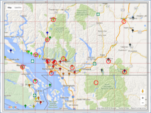 GVR sites weather